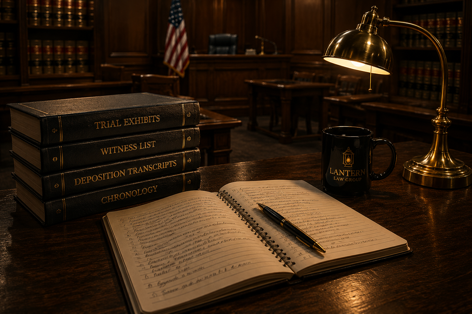Trial and hearing support materials