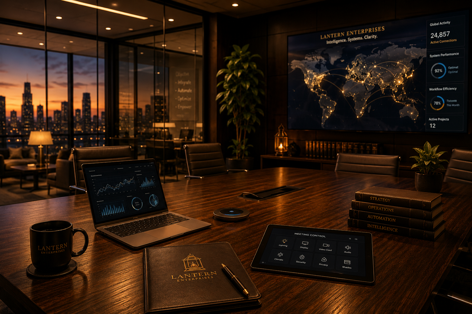 Executive technology workspace